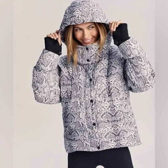 Varley Highland Puff Jacket Contrast Snake XS - Picture 12 of 16
